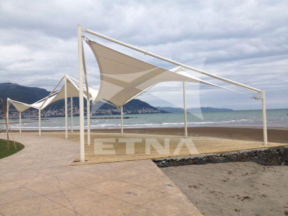 ORDU BEACH WALKWAYS TENSILE STRUCTURE