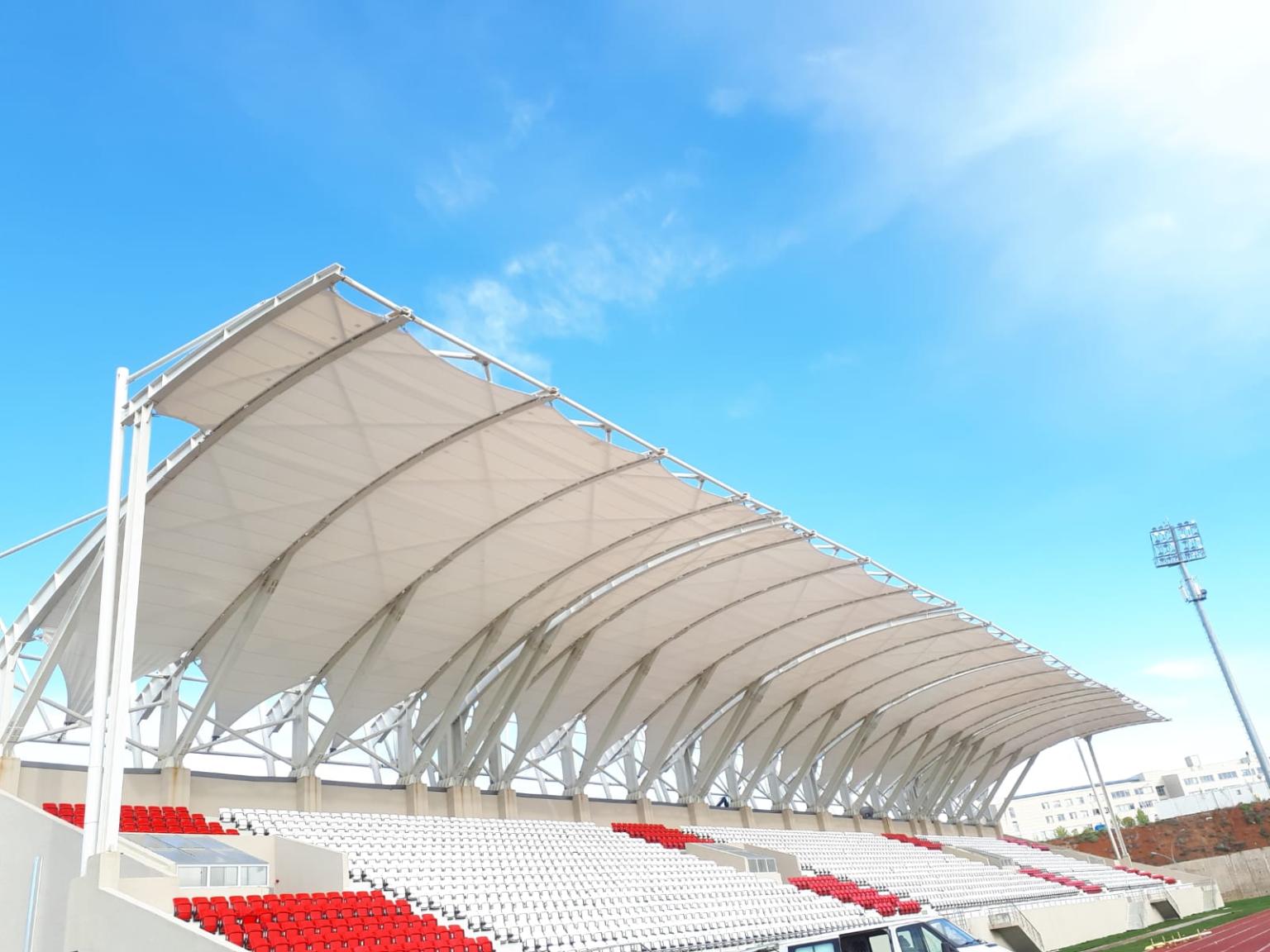 KIRŞEHİR UNIVERCITY STADIUM ROOF TENSILE STRUCTURE