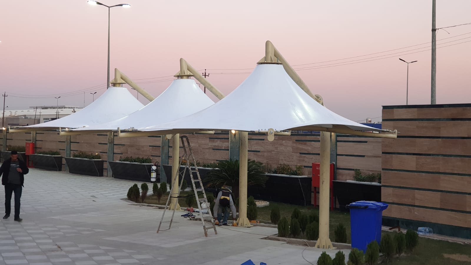 IRAQ ERBİL DATA CARPARK TENT