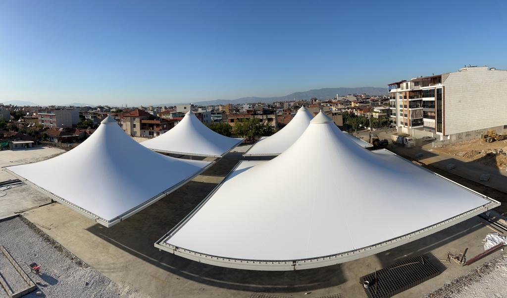 MANİSA BAZAAR AREA TENSILE ROOF