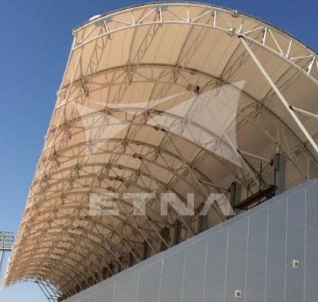 TURKMENISTAN ASHGABAT STADIUM ROOF TENT