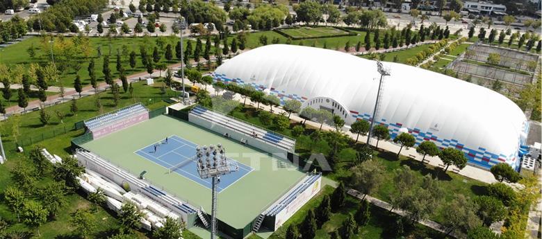 IBB MALTEPE TENNIS COURTS INFLATABLE BUILDING SYSTEM