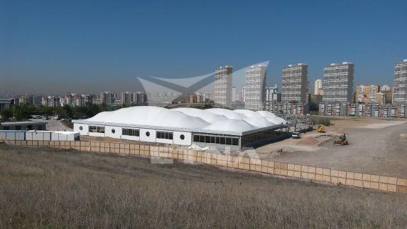 ANKARA GÖKSU BAZAAR AREA TENSILE ROOF SYSTEM