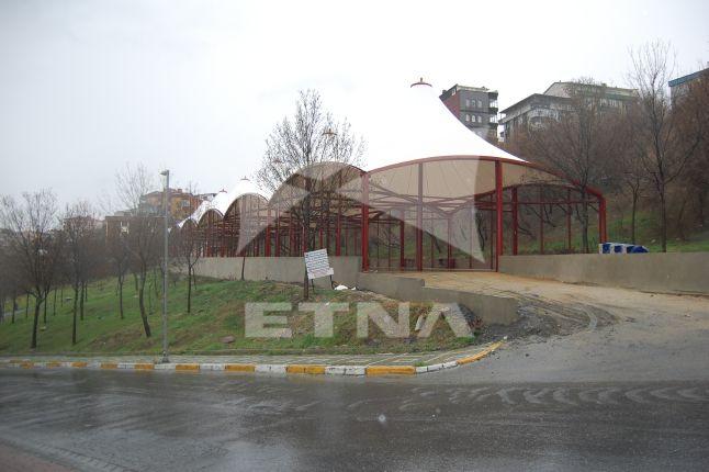 AVCILAR GÜMÜŞPALA BAZAAR AREA TENSILE ROOF SYSTEM