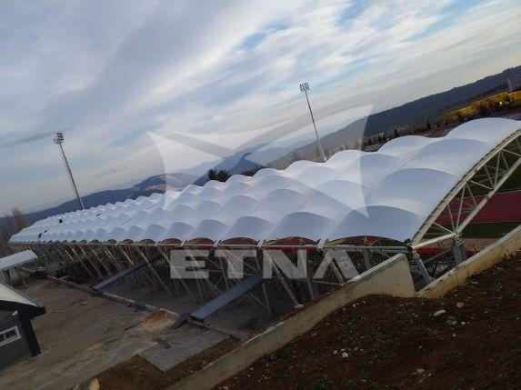 BİLECİK ŞEYH EDEBALİ STADIUM ROOF TENSILE STRUCTURE