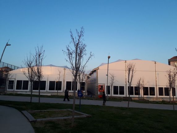 BÜYÜKÇEKMECE BASKETBALL TENNIS COURT TENT