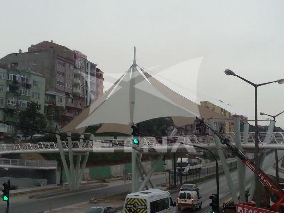 BURSA GEMLİK OVERPASS TENSILE SYSTEM