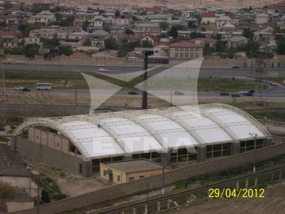 AZERBAYCAN BAKU NEFTÇİ PFK TENSILE ROOF