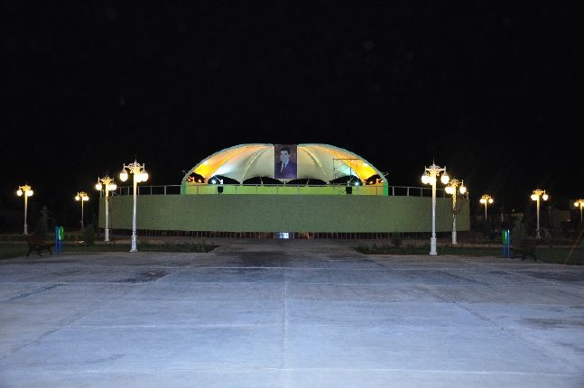 TURKMENISTAN AWAZA STADIUM ROOF TENSILE