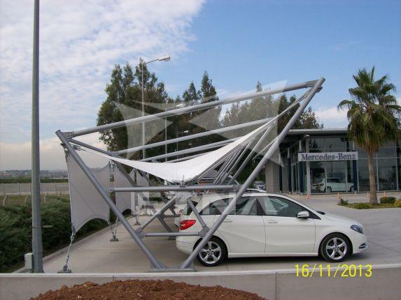 MERSİN MERCEDES BENZ TENSILE CARPARK SYSTEM