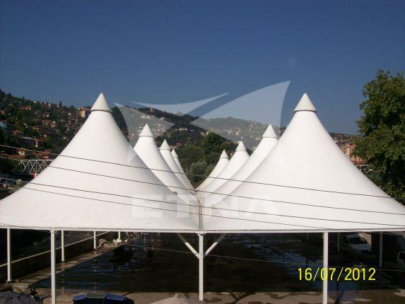 ZONGULDAK BAZAAR AREA TENSILE ROOF SYSTEM