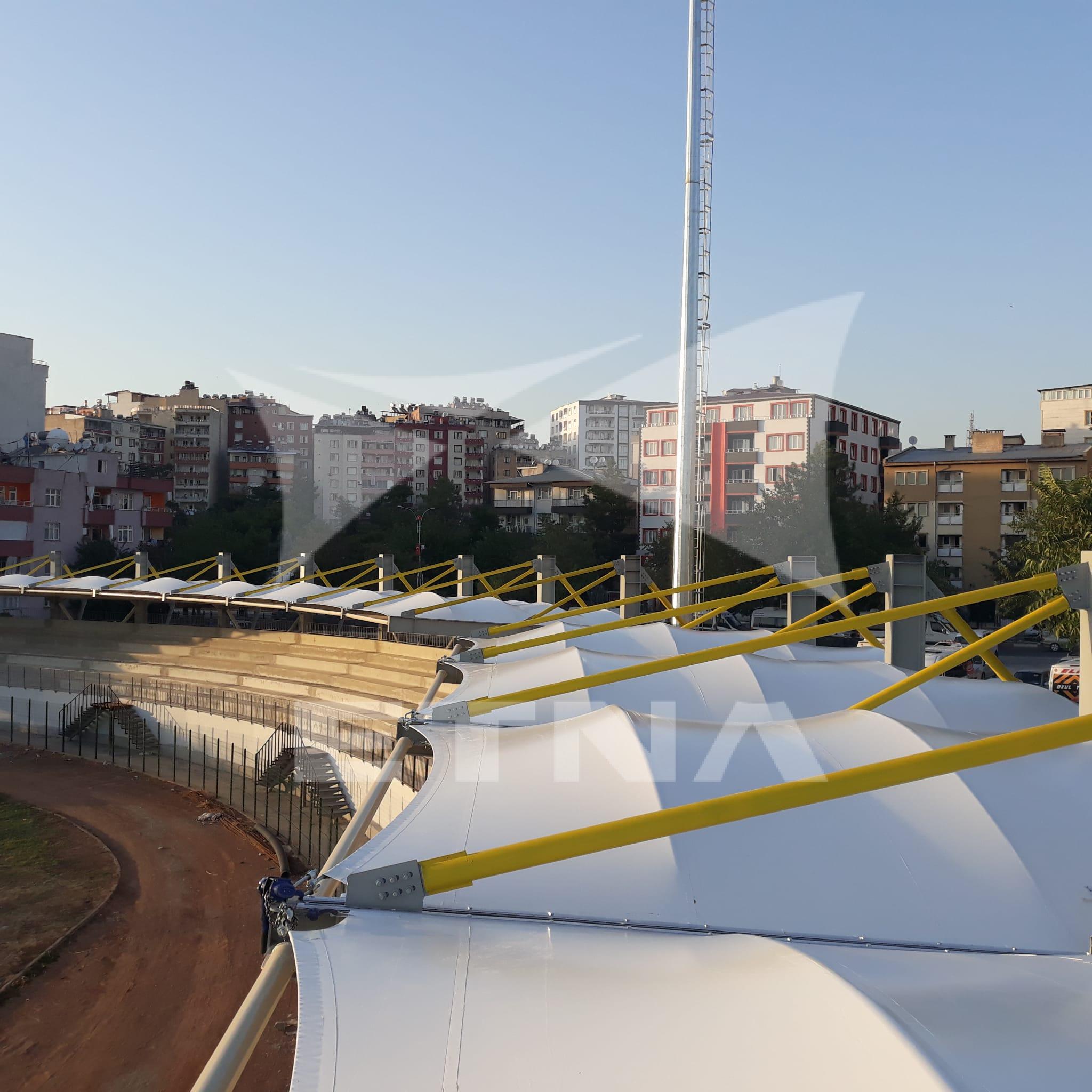 SİİRT ATATÜRK STADIUM ROOF TENSILE STRUCTURE