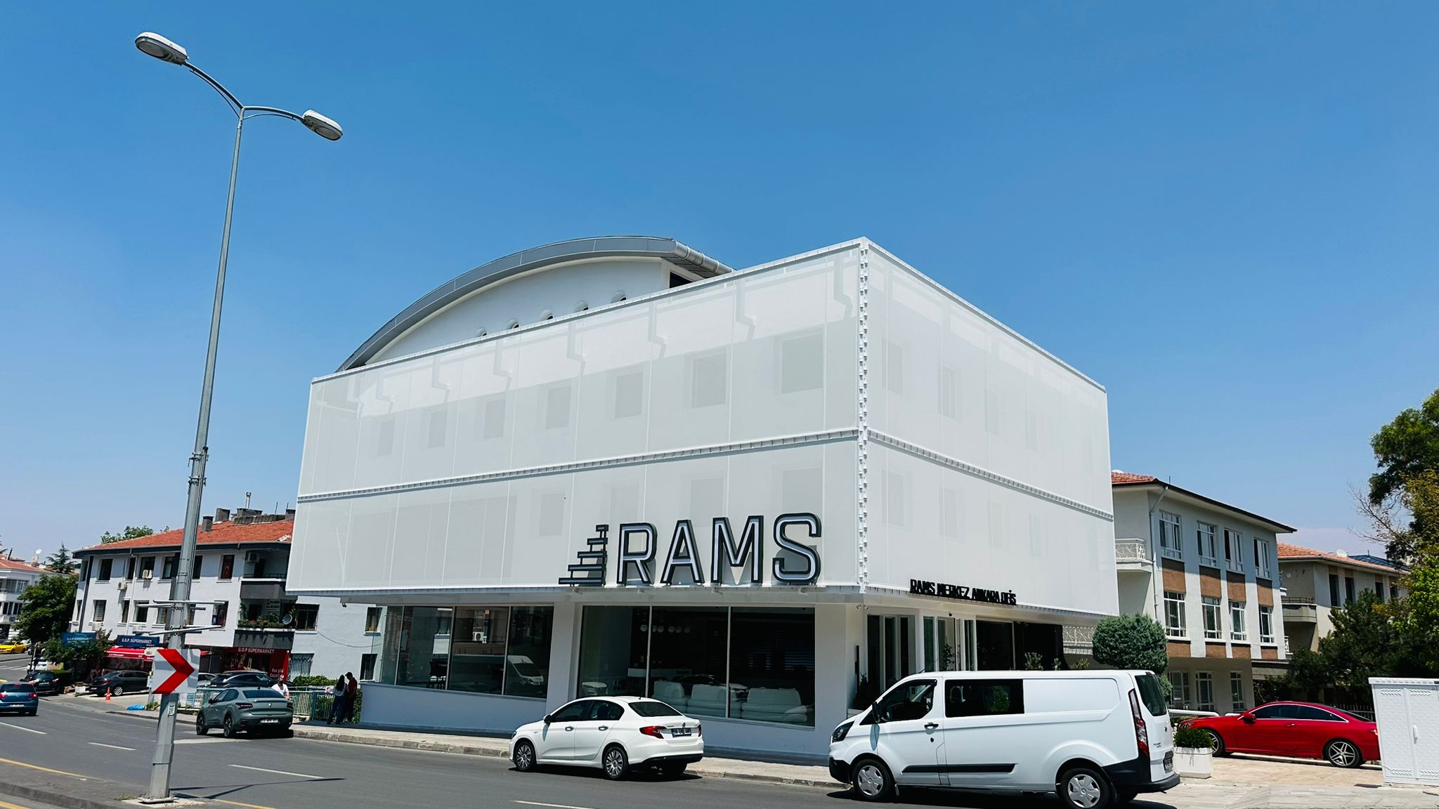 RAMS ANKARA MERKEZ TEKSTİL CEPHE SİSTEMİ